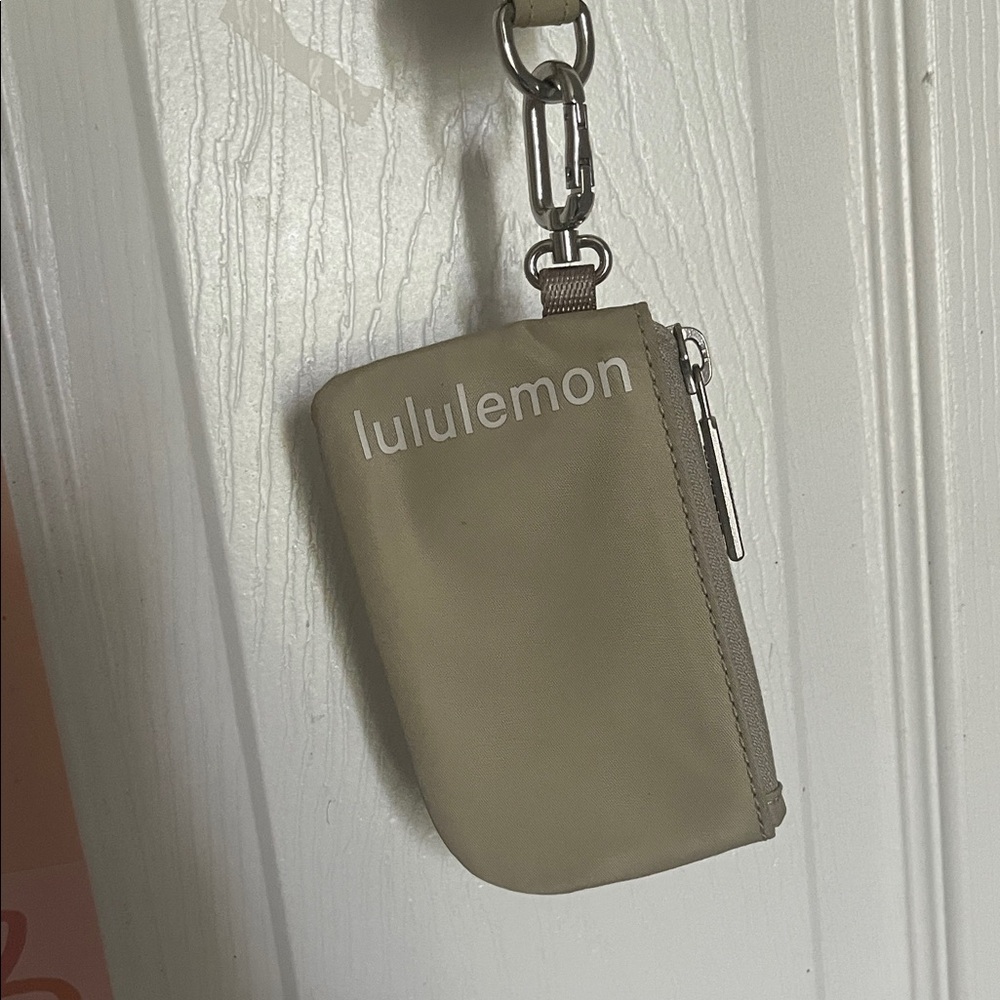 lululemon athletica Tan Wallet